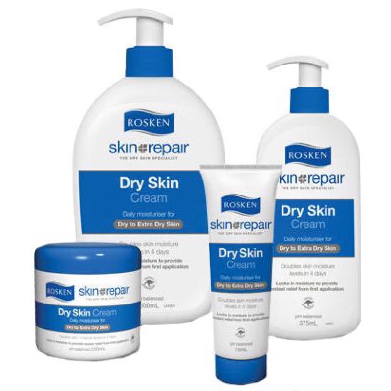 Rosken Skin Repair Dry Skin cream & Lotion Shopee Singapore