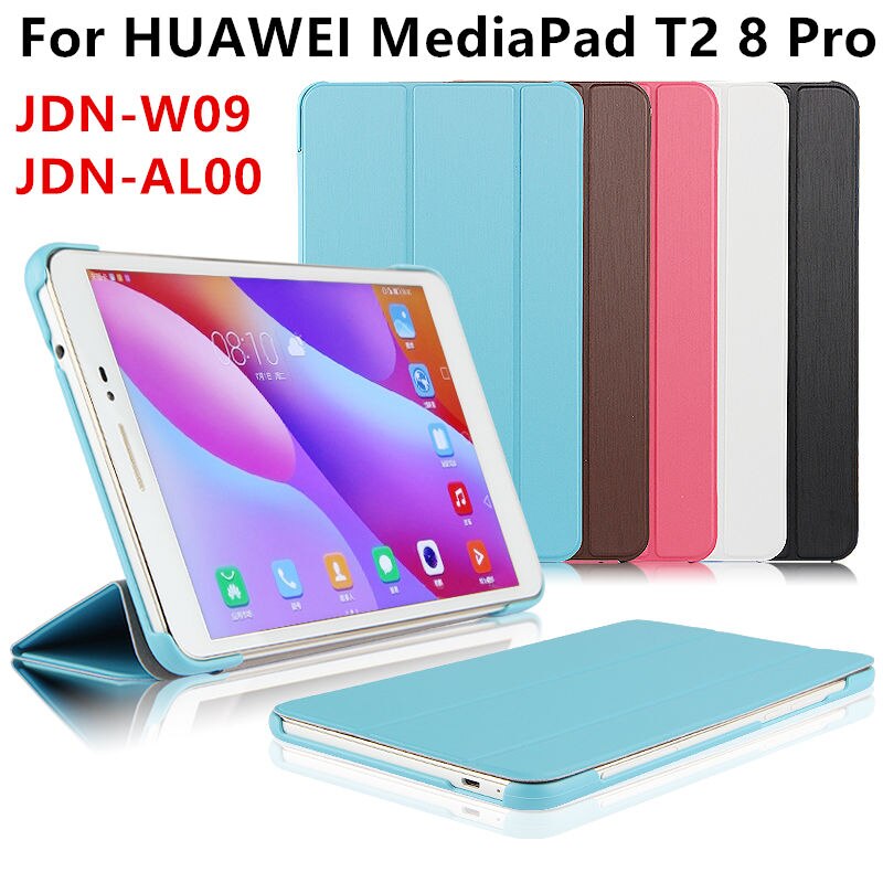 Pu Leather Case For Huawei Mediapad T2 8 Pro Smart Cover Protector For Huawei Honor Tablet 2 Jdn W09 Jdn Al00 Case Protective Shopee Singapore