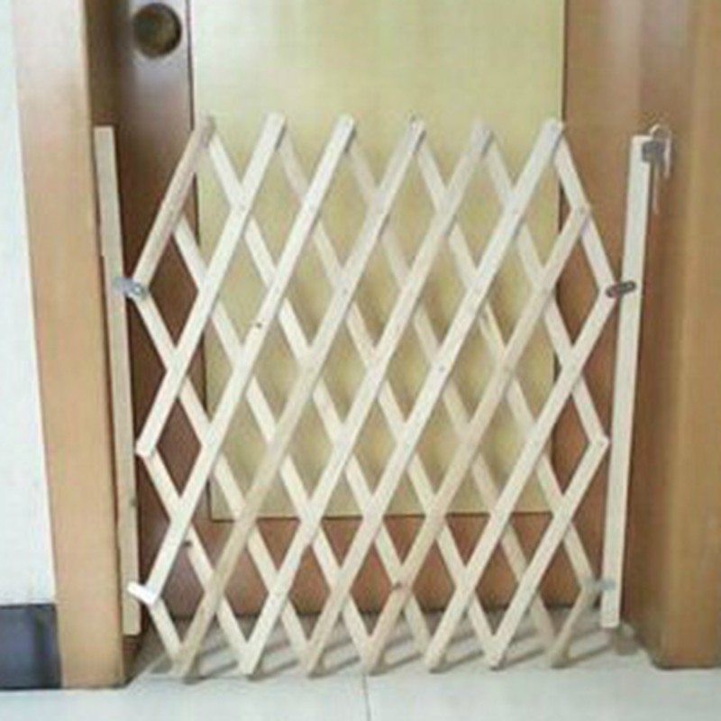 Baby Pet Dog Safety Gate Metal Room Divider Extending Protection
