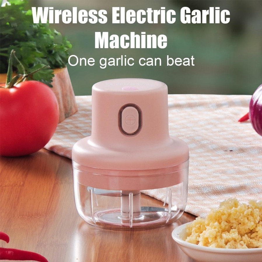 Wonderlife Wireless Mini Electric Garlic Food Chopper Ginger Vegetable