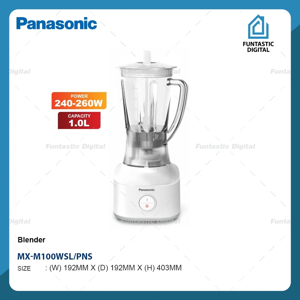 Panasonic Mx M100wsl Mx M100gsl 1 35l Blender Shopee Singapore