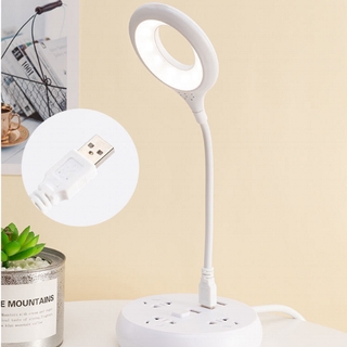 Freely Foldable Portable LED Light USB Eye Protection Accompanying Ring Light No Flicker Soft Saving Energy Table Lamp
