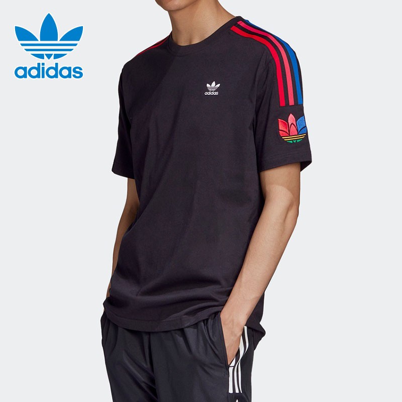 adidas the brand with the 3 stripes t shirt