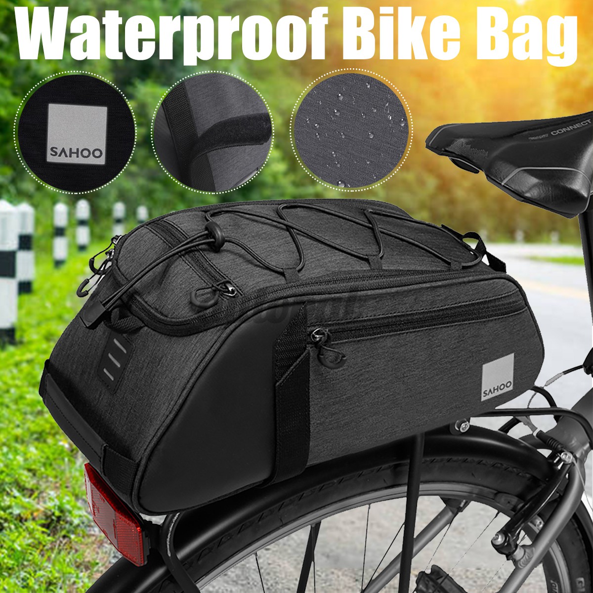 bike rear seat bag