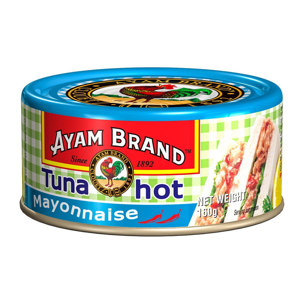 Ayam Brand Tuna Mayonnaise Hot 160g Shopee Singapore