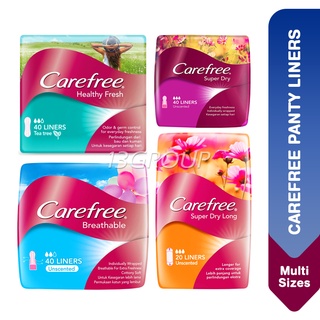 Image of Carefree Panty Liners Original / Breathable / Super Dry, 20s-40s