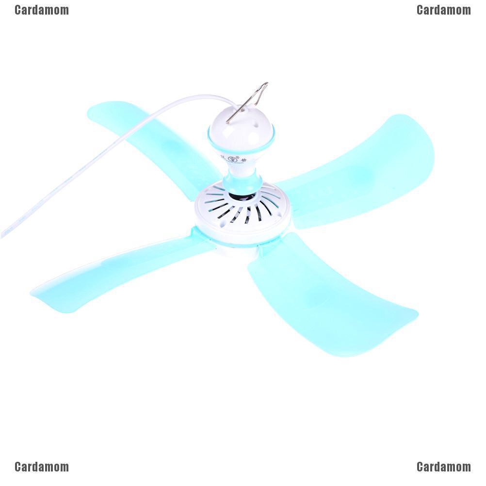 Com Ele Summer Cool Mosquito Net Electric Fan Portable Silent