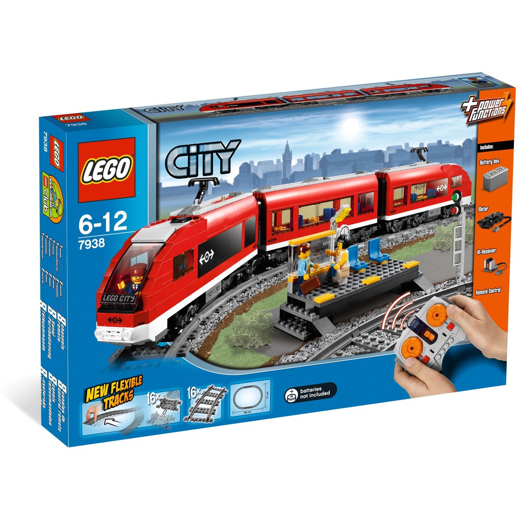 lego passenger train batteries