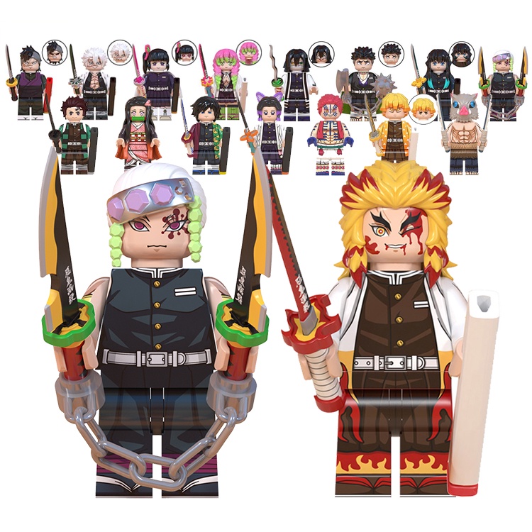 Lego Anime Demon Slayer Nezuko Tanjirou Minifigures B - vrogue.co