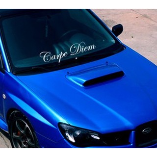 CARPE DIEM CAR STICKER WINDSCREEN STICKER LOGO MYVI AXIA 