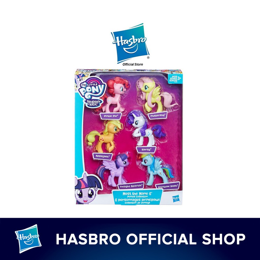 my little pony meet the mane 6 ponies collection