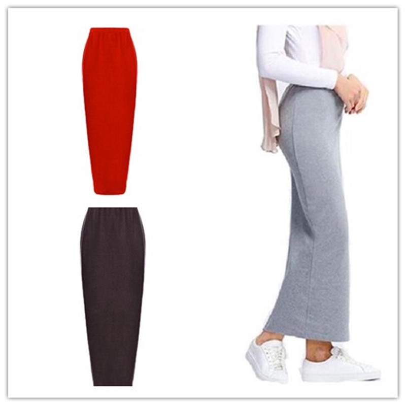 maxi pencil skirt muslim