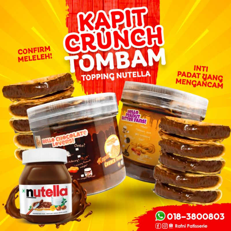 Kuih Capit Core Peanut Butter Topping Cadbury Shopee Singapore