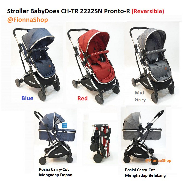 stroller depan belakang