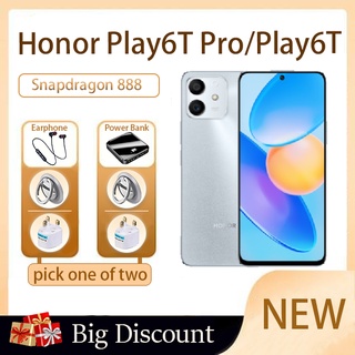 [NEW] Honor Play6T Pro / Honor Play6T Dimensity 810 Dual SIM 5G Full Netcom Phone Local Warranty