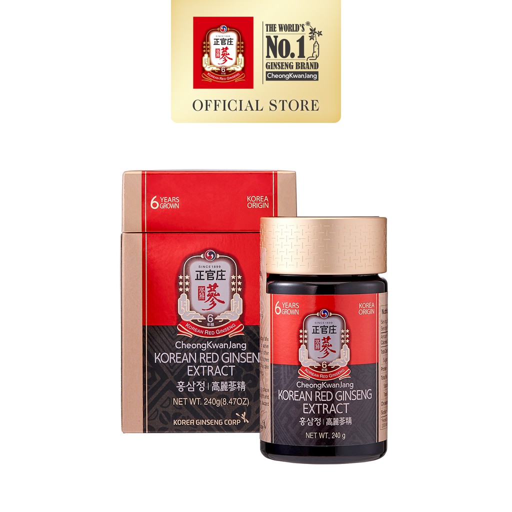 Cheong Kwan Jang Korean Red Ginseng Extract 240g | Shopee Singapore