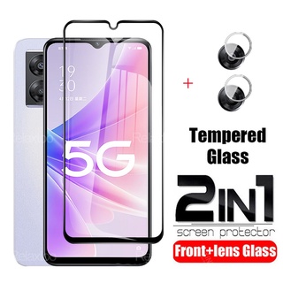 4in1 Tempered Glass Screen Protector Cover For OPPO A77S A57 4G A77 S 5G 2022 Phone Protective Glass For OPPOA57 OPPOA77S Camera Lens Film