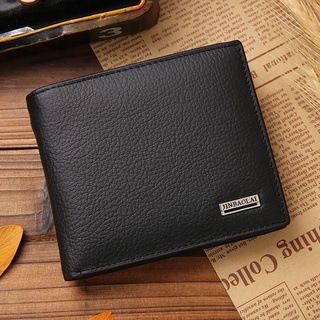Men Wallet Short Genuine Leather Wallet Mens Coin Purse Bag Cuzdan Wallet Card Money Purse Wallet #1