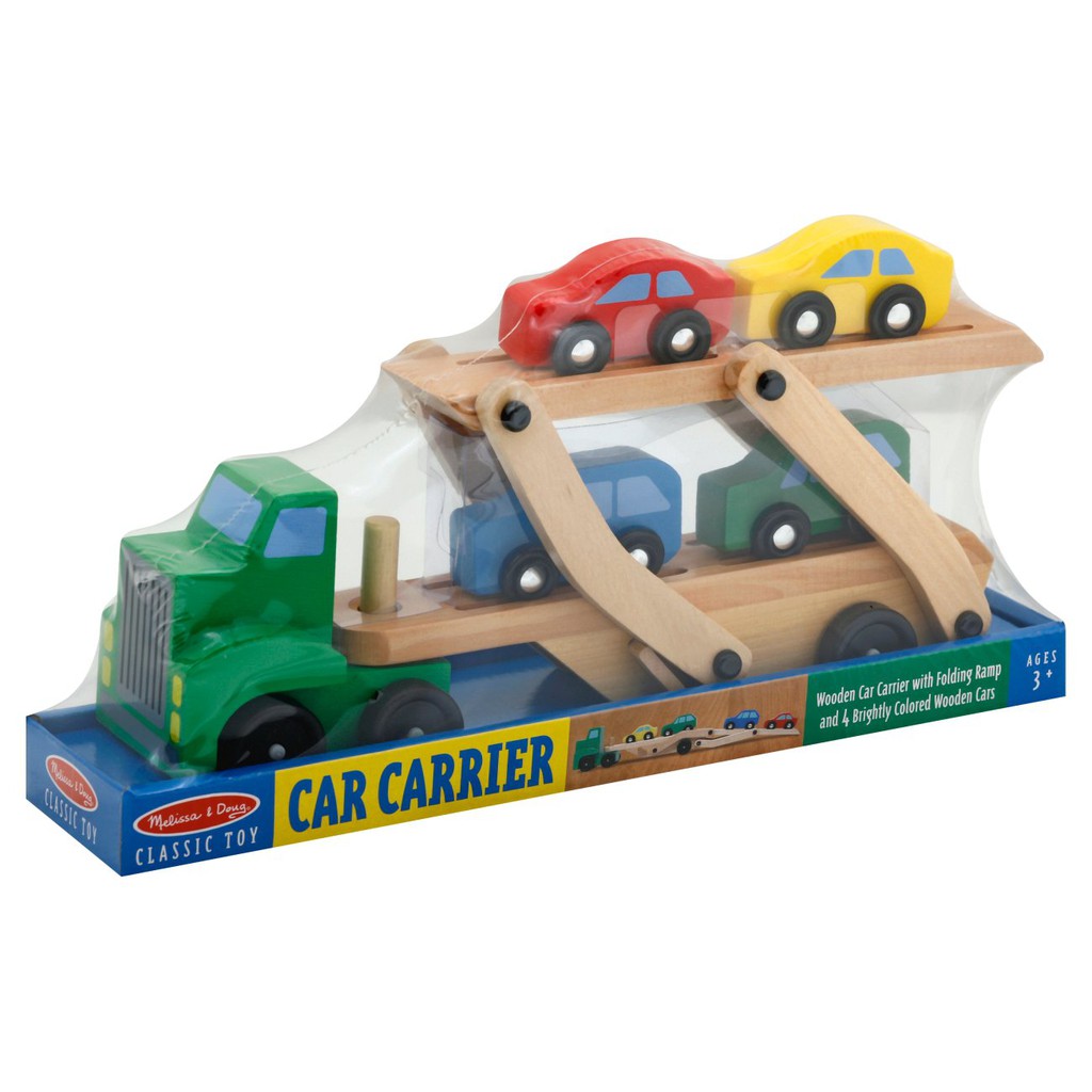 melissa and doug car transporter