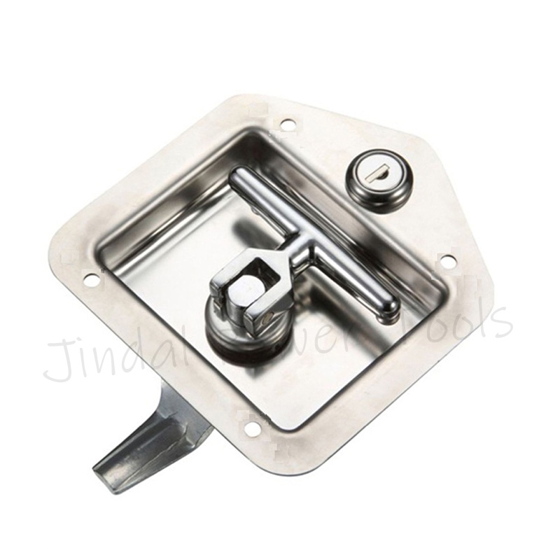 [Spot] Truck tool box lock Tshaped swivel box lock stainless steel JDL Shopee Singapore