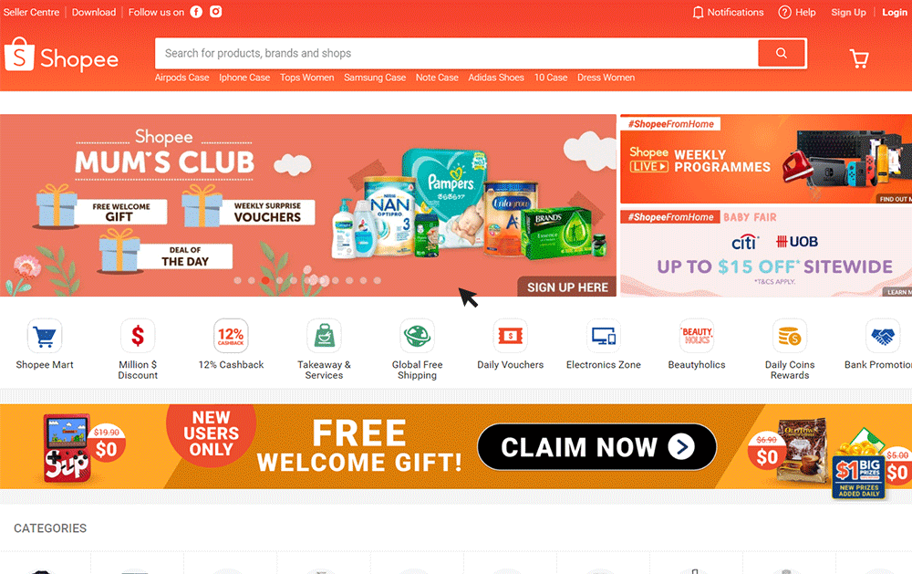 Accessing Seller Centre Shopee My Seller Education Hub