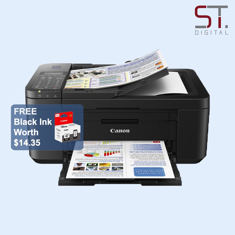 canon printer black