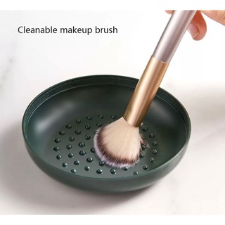 Makeup Storage Box Cosmetic Organizer Ventilated Holder Dustproof Cosmetic Brushes Storage #4