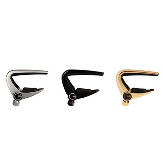 G7th Newport Acoustic and Electric Guitar Capo(Steel String Silver, Satin Black, 18kt Gold-Plate)