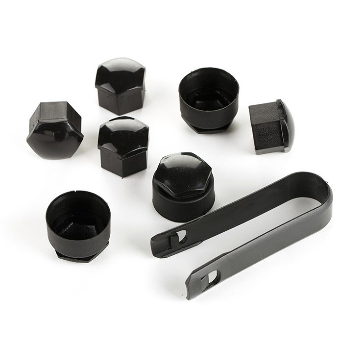 vw golf wheel nut covers