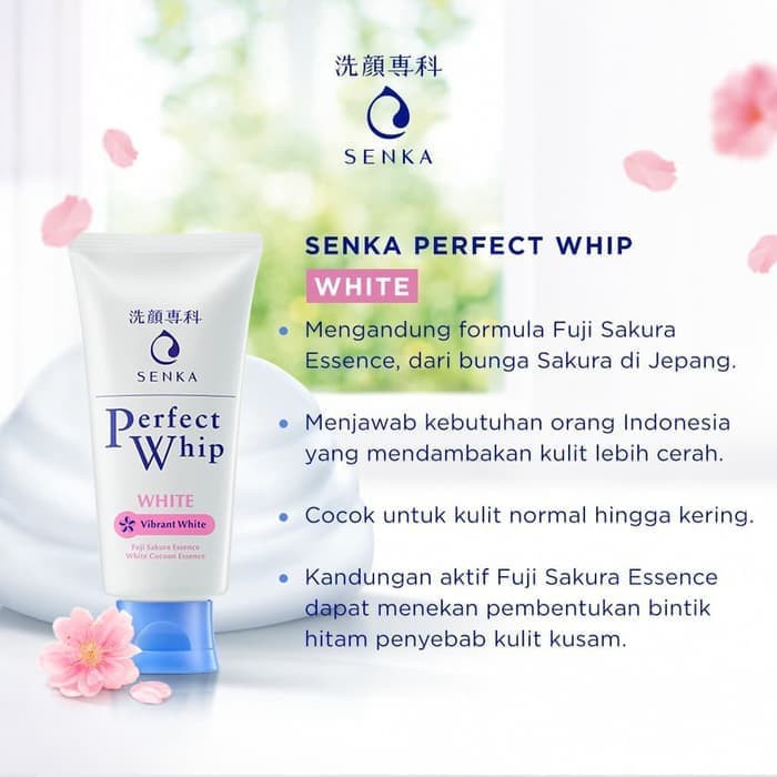 senka perfect whip whitening