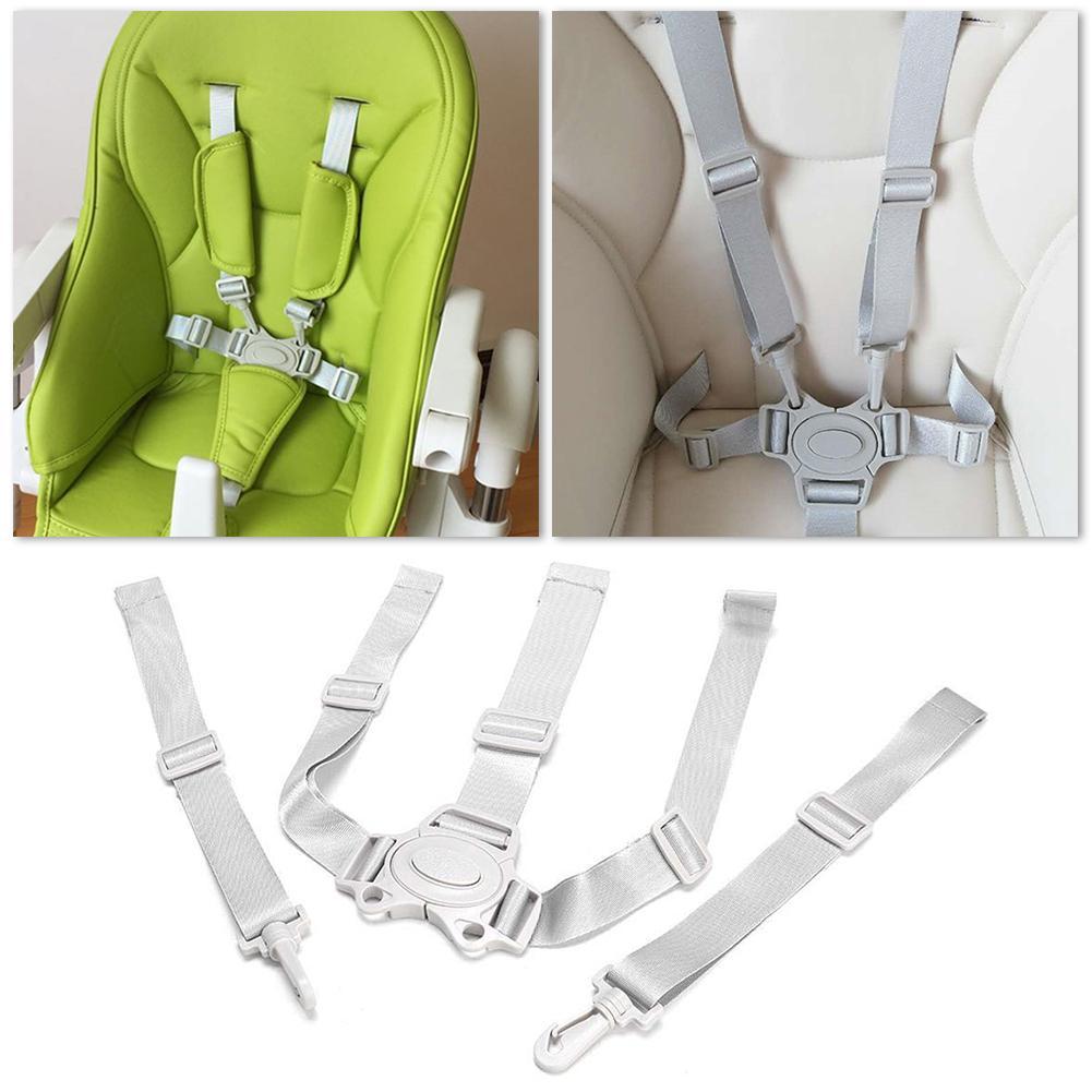 Baby Universal 5 Point Harness High Chair Safe Belt Seat Belts For Stroller Pram Buggy Children Kid Pushchair