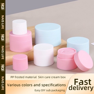 5ml 15ml 20ml 30ml 50ml PP Double Layer Scrub Cream Box Divide Cream and Cosmetics into Boxes Travel Portable Face Cream Box Partial Shipments Must