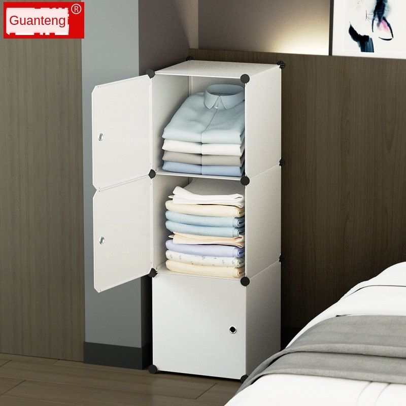 Beside Table Simple Modern Plastic Bedside Storage Seam