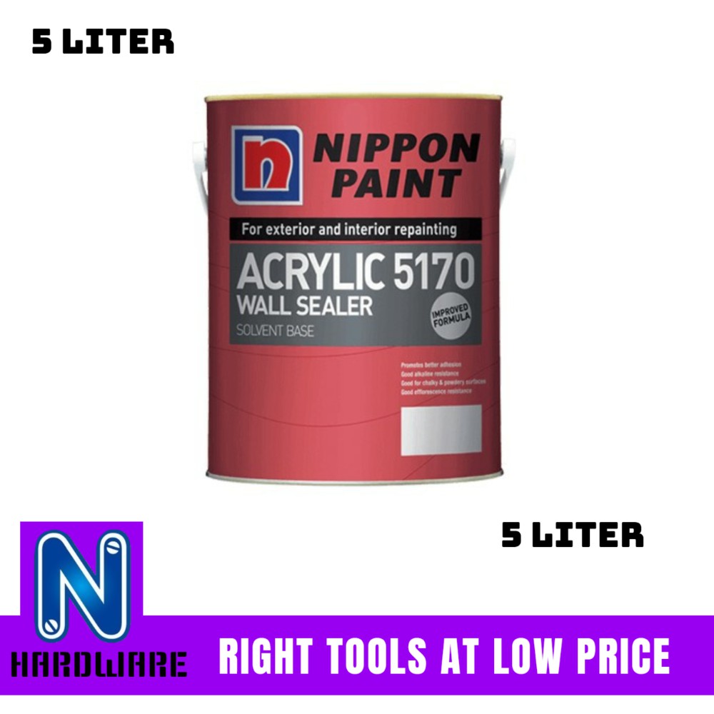 Nippon Paint Acrylic 5170 Wall Sealer  Cat  undercoat 