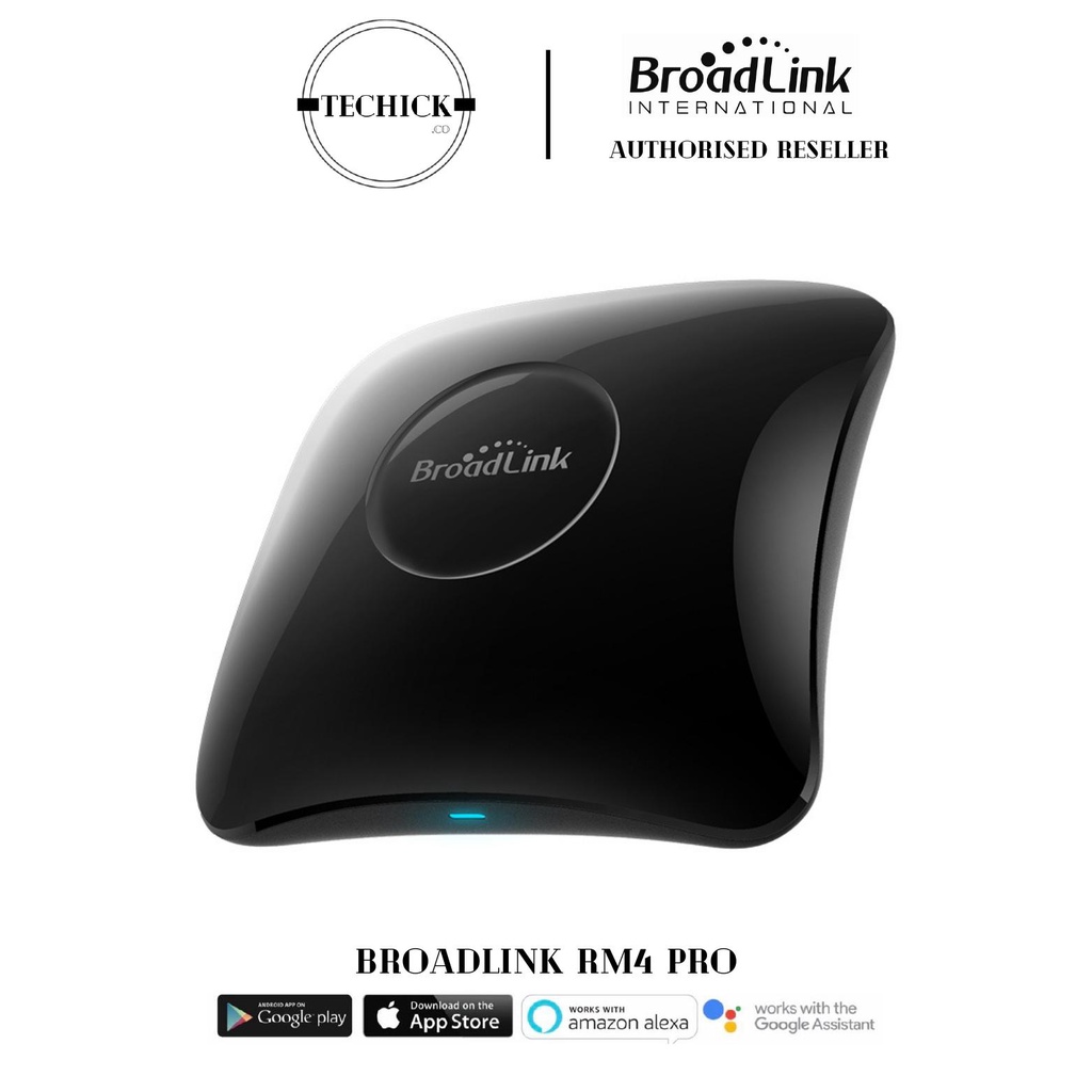 Broadlink RM4 Pro, Universal Remote Controller, IR and RF Blaster, with