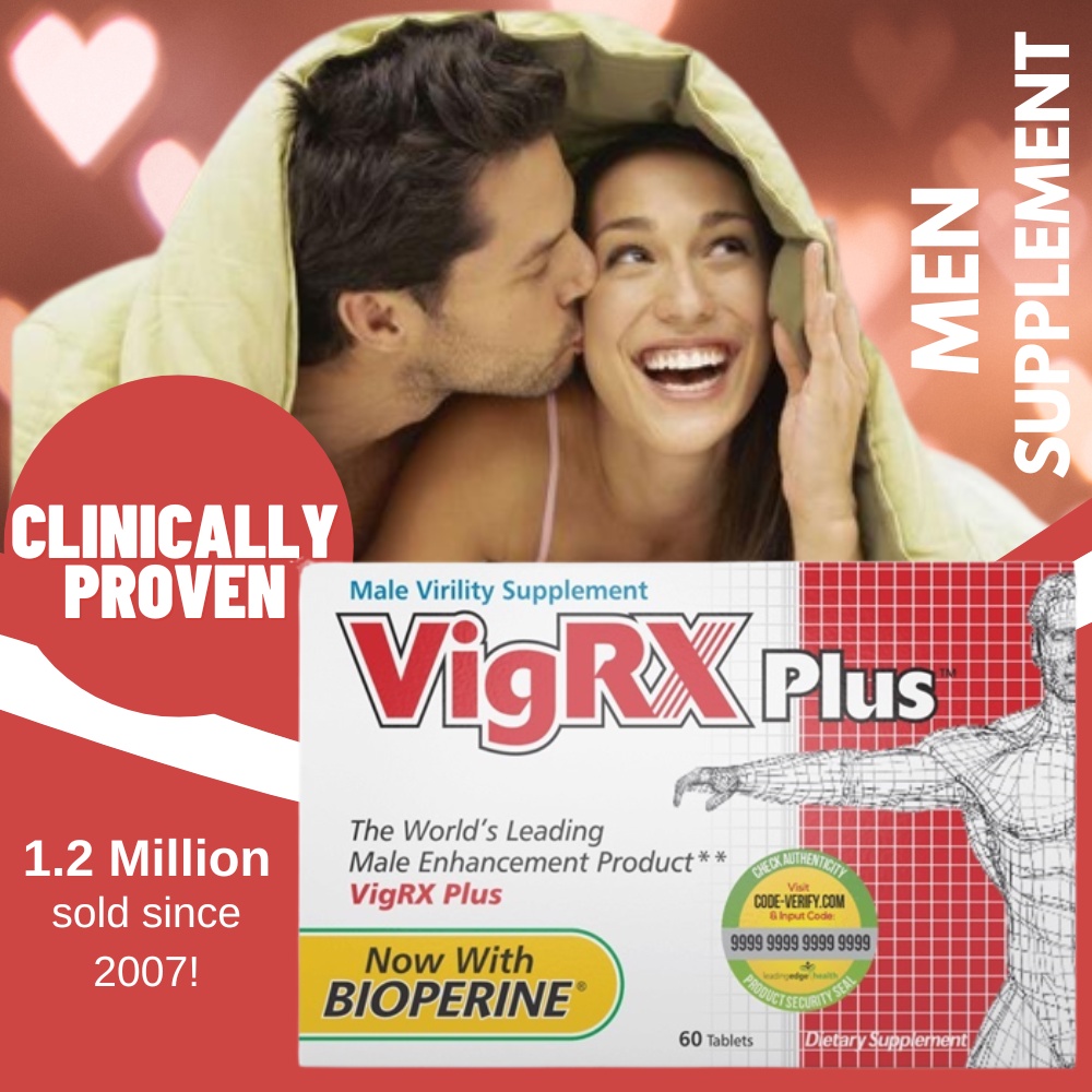 VigRX Plus Male Herbal Virility Dietary Supplement Pills [1Month/60 Pills] Shopee Singapore