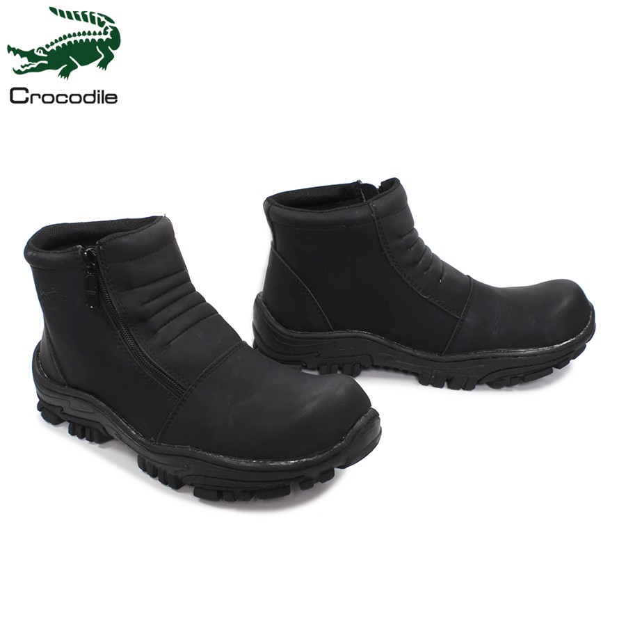 crocodile steel toe boots