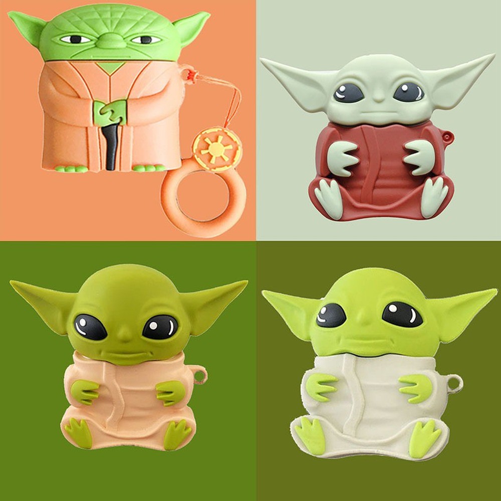 Baby Yoda Airpods Pro Case Disney Silicone Star Wars Anime Figure Toys Airpods 2 Case Cover Ipi3 Shopee Singapore