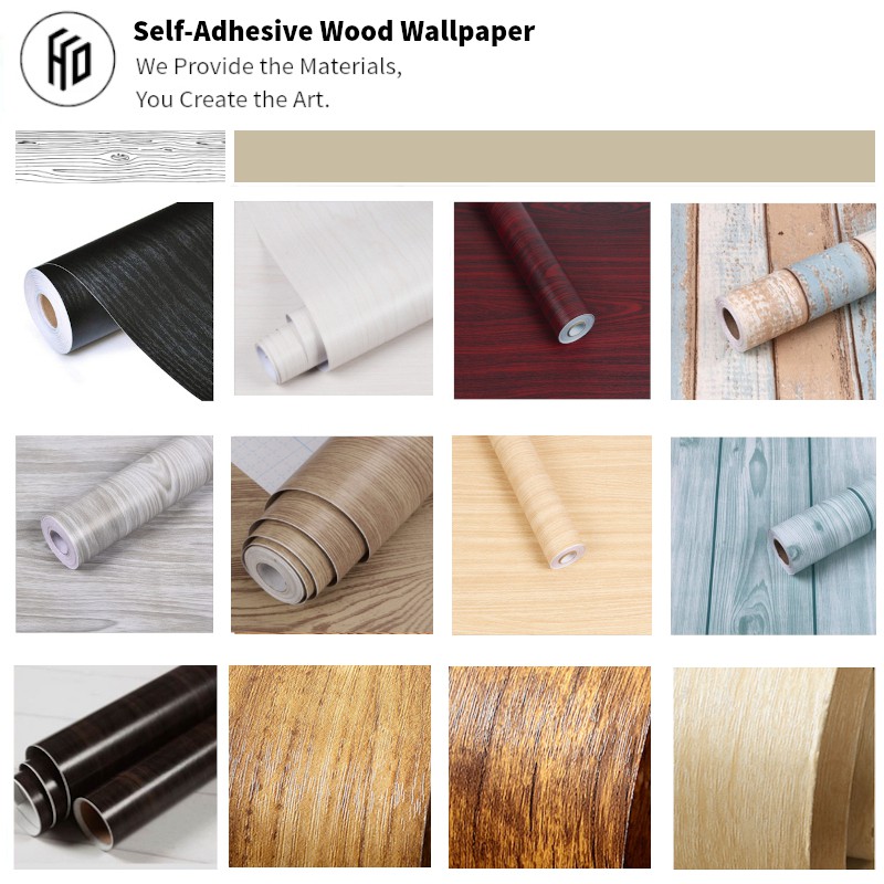 [🇸🇬 Stock] Wood Series SelfAdhesive Furniture/Wallpaper Shopee Singapore