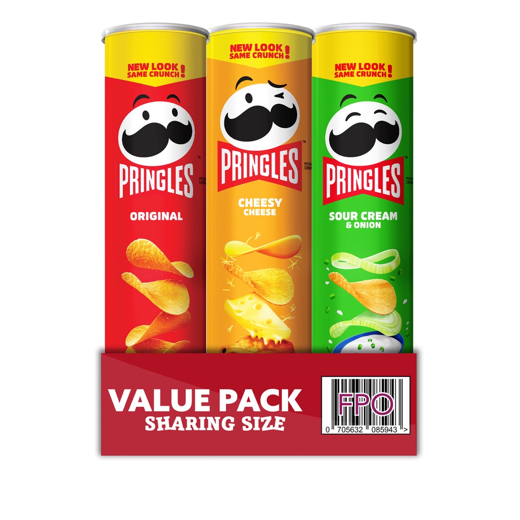 Pringles Value Pack 102g x3 (Halal) | Shopee Singapore