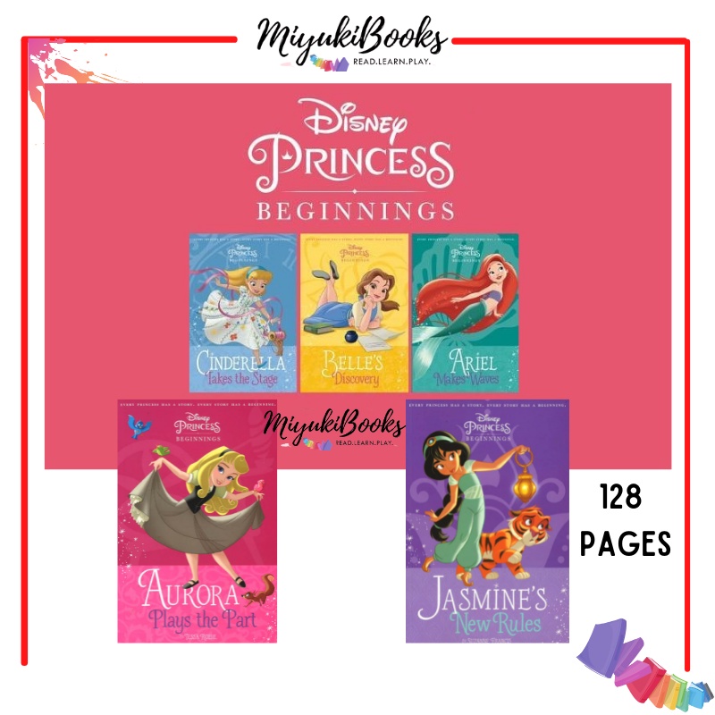 (SG SHIPPING) Disney Princess Beginnings Storybooks (Cinderella/Ariel ...