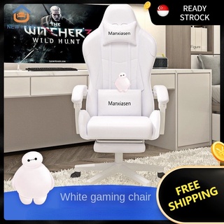 【Free Shipping】Baymax Gaming Chair Height Adjustable Ergonomic High Back Recliner Computer Chair for Home Study Office Working Racing