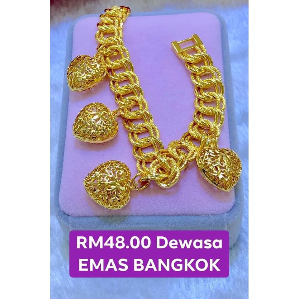 The Latest Bangkok Gold Coco Bracelet Singapore