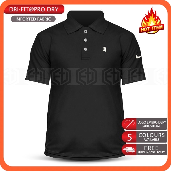 nike polo embroidery