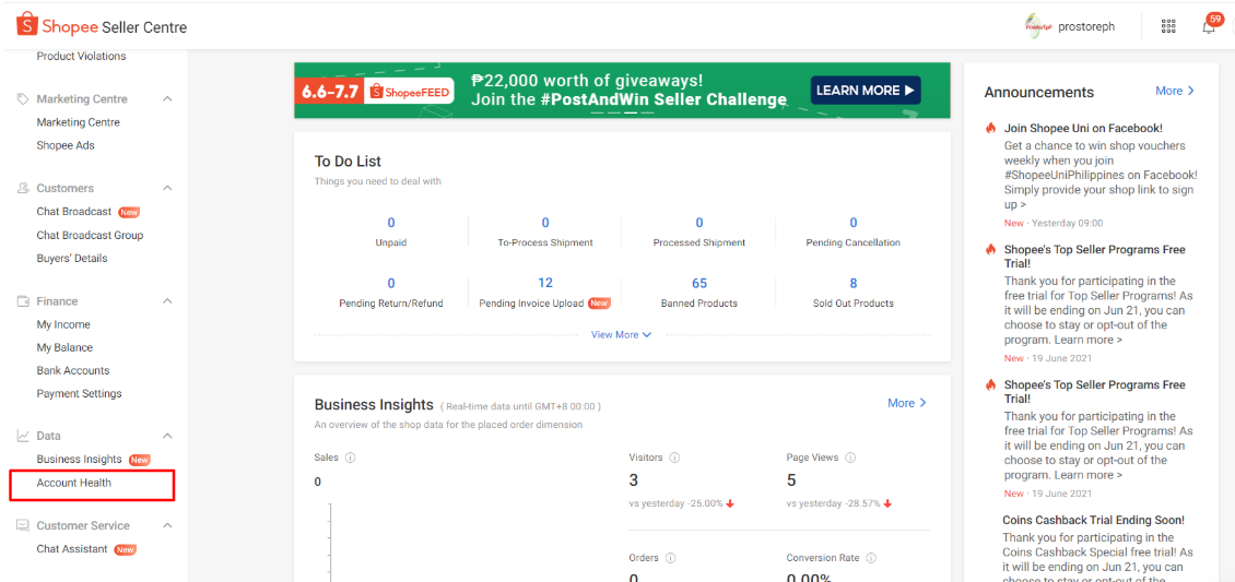 Exporting Order IDs for Filing Appeals | Shopee PH Seller Education Hub