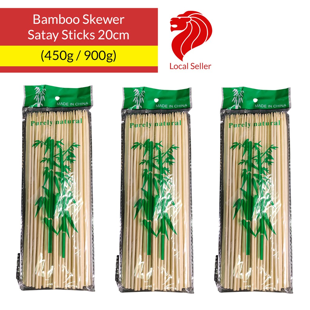 Bamboo Skewer / Satay Sticks 20cm (480 pc / 960pc) Shopee Singapore