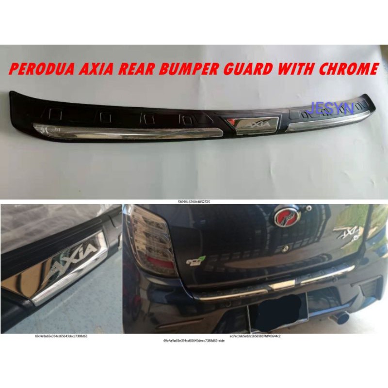 axia rear bumper