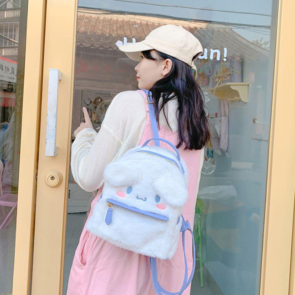 MOCHO1 Plush Backpacks Kawaii Toys Gifts My Melody Cartoon Cinnamoroll Stuffed Bag