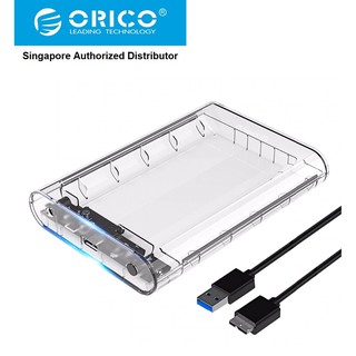 ORICO TRANSPARENT 3.5 inch External Hard Drive Enclosure Support 10TB (3139U3)