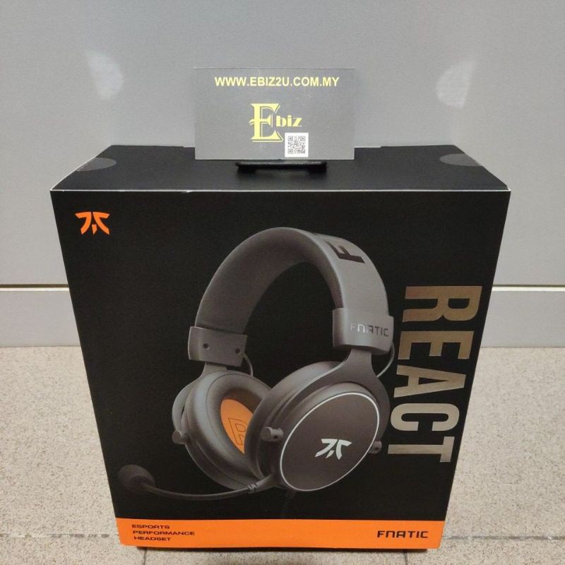 fnatic gear react gaming headset